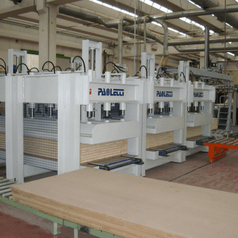 Linea produzione parquet